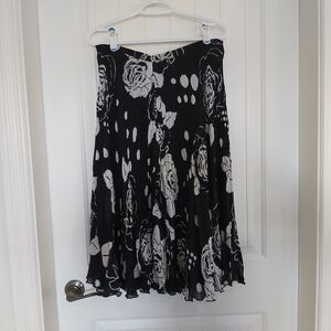 ALISON SHERI B&W SKIRT/B3